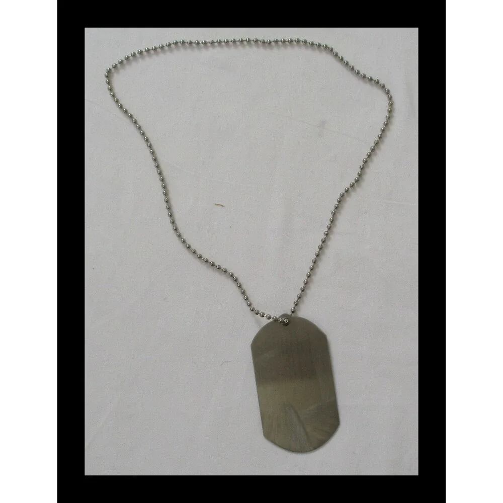 Build A Bear Workshop Military GI Dog Tag with Chain